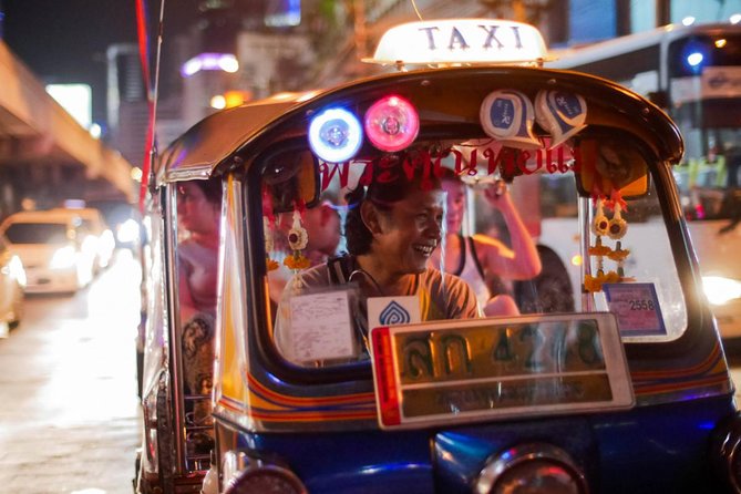 Bangkok Under the Night Lights by TUK-TUK (SHA Plus) - The Giant Swing and Wat Suthat