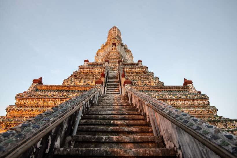 Bangkok: Wat Pho and Wat Arun Guided Walking Tour - Walking onward to Wat Arun