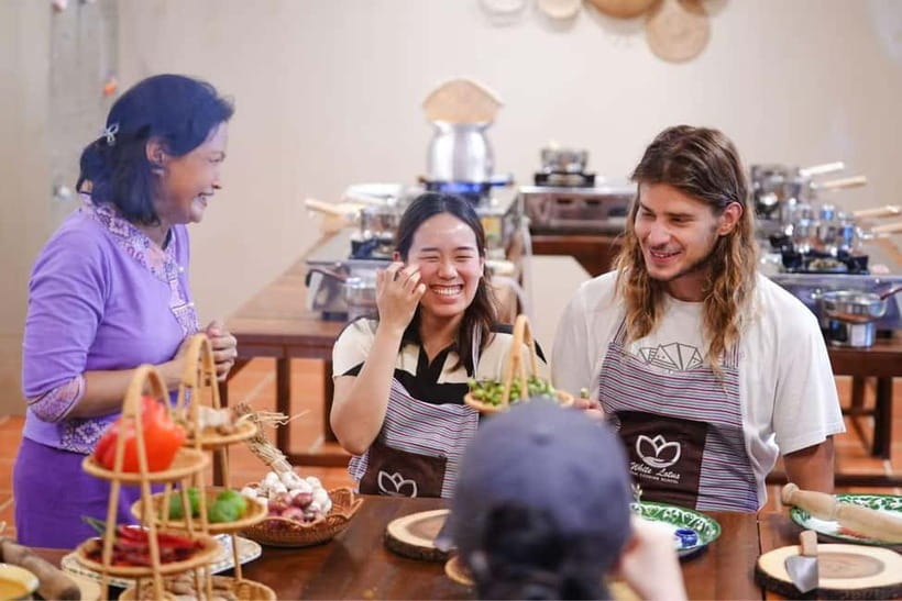 Bangkok: White Lotus Thai Cooking Class with Market Tour - Learning Thai Ingredients Before You Cook