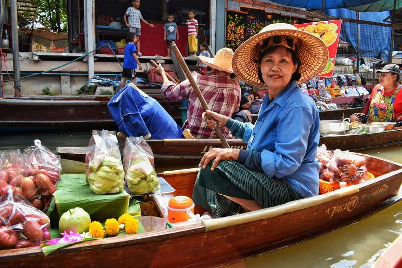 Boat Tour of Damnoen Saduak Floating Market - What you will see from the canal
