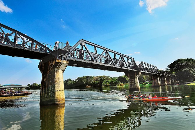 Bridge on the River Kwai and Thailand-Burma Railway Tour - Crossing the bridge and seeing the real railway