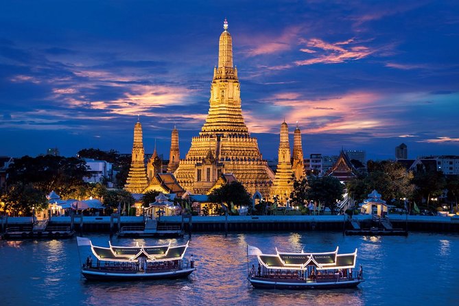 Chao Phraya River Dinner Cruise - Bangkok’s skyline from a moving dinner table