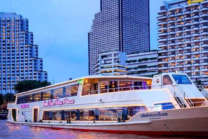 Chaophraya Princess Dinner Cruise in Bangkok with Hotel Pickup - Music, dancing, and the two-level show