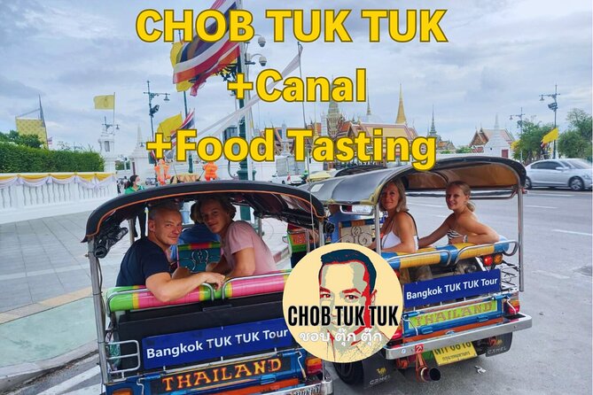 CHOB TUK TUK + Canal + Food Tasting - Food tasting at Old Siam Plaza