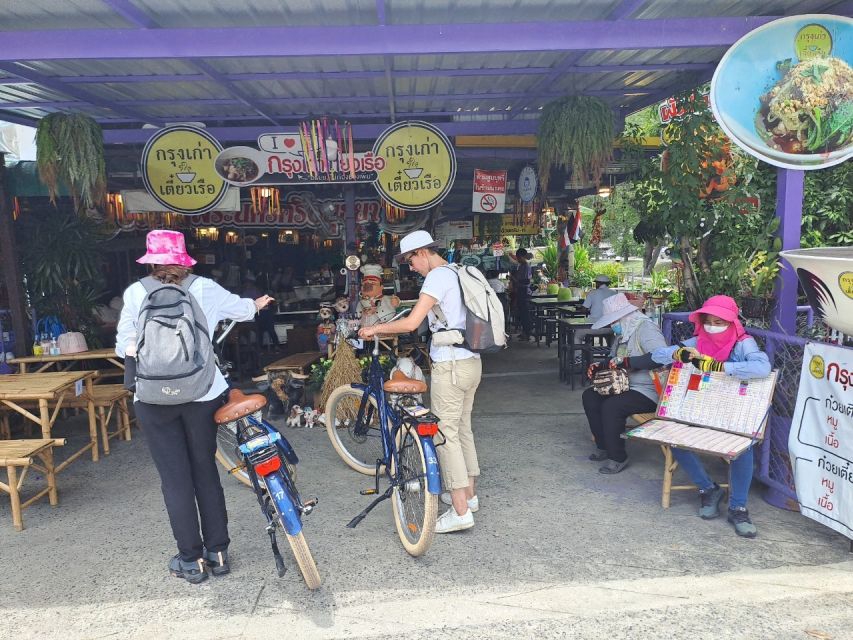 Colors of Ayutthaya: UNESCO Heritage 6 hour Bicycle Tour - A market stop and Ayutthaya’s reclining Buddha