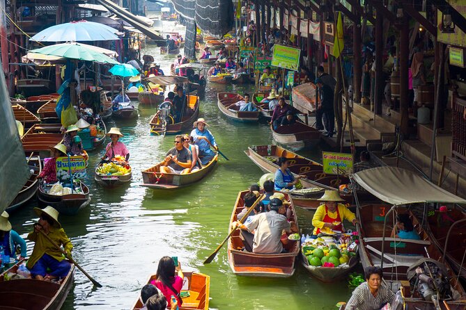 Damnoen Saduak Floating Market & Maeklong Railway From Bangkok - Key things to know before you book