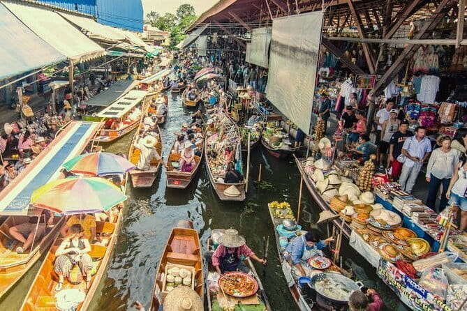 Damnoen Saduak Floating Market & Railway Market Tour from Bangkok - What the $26.78 price really buys