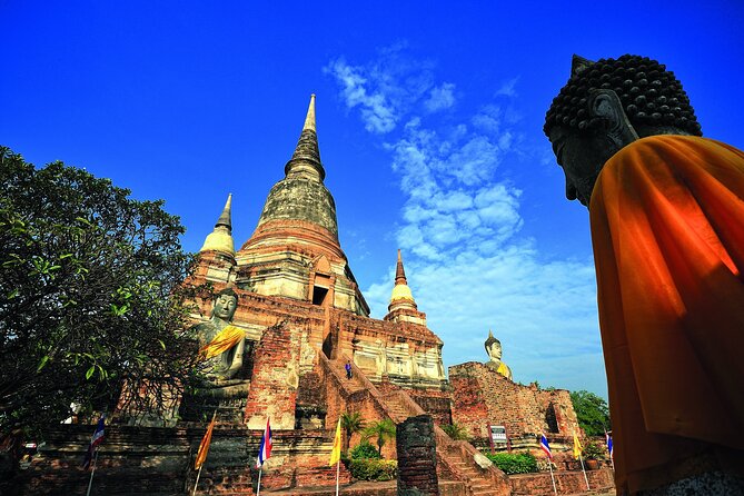 Discover Ayutthaya at Sunset: Historic Temples & River Cruise - Wat Chaiwatthanaram beside the river