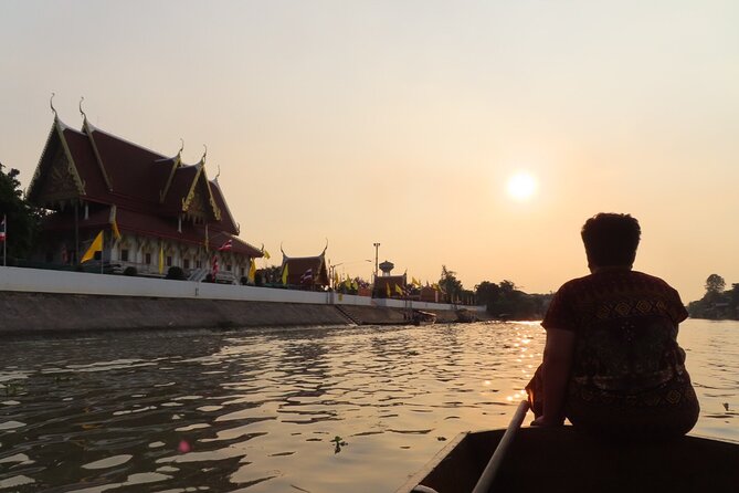 Discover Ayutthaya at Sunset: Historic Temples & River Cruise - The 45-minute sunset cruise