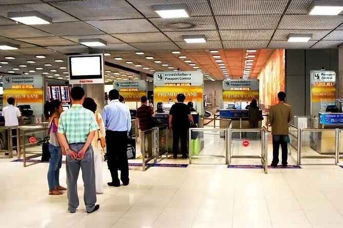 Don Mueang Guided VIP Fast Track Immigration Service - Arrival service compared with departure help