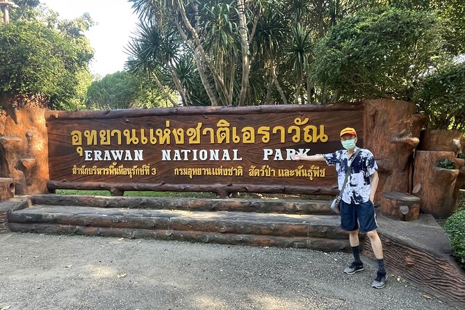 Erawan Waterfall and Kanchanaburi Private Tour [Optional Luxury] - Seeing the Bridge on the River Khwae