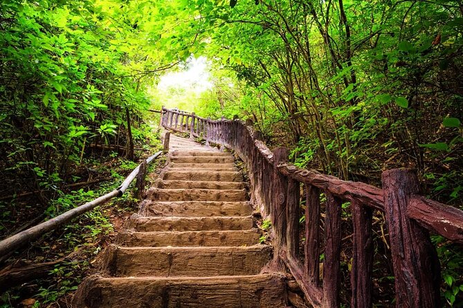 Erawan Waterfall & Train Tour from Kanchanaburi – Full Day - The Death Railway section adds meaning to the train ride