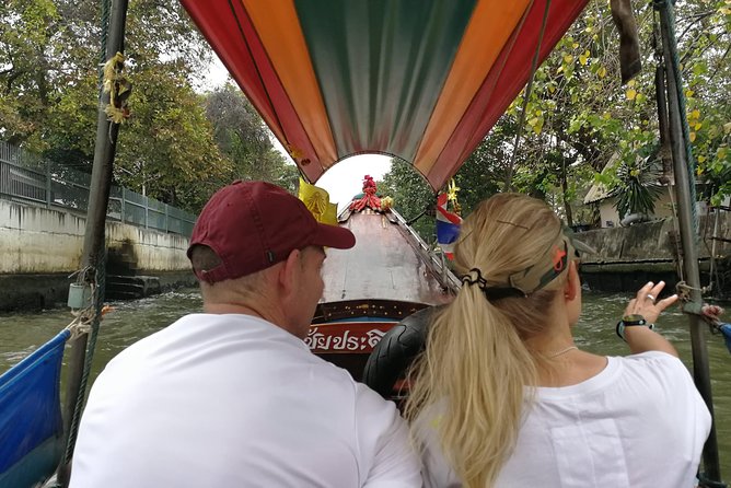 Explore Bangkok by Bike & Boat with Lunch - Wat Ko, the Rooster Temple, and a little good karma