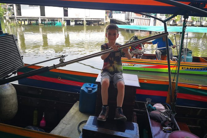 Explore Bangkok by Bike & Boat with Lunch - The long-tail boat back along Khlong Dan