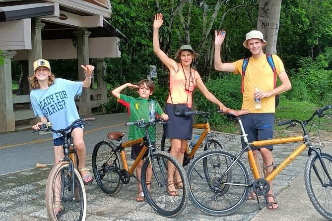 Family Bicycle Tour in the Green Oasis of Bangkok on Bamboo bikes - Booking details worth checking
