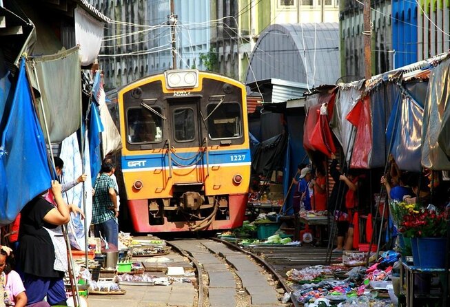 Floating & Railway Markets and Erawan Waterfall [Optional Luxury] - Key points to know before booking