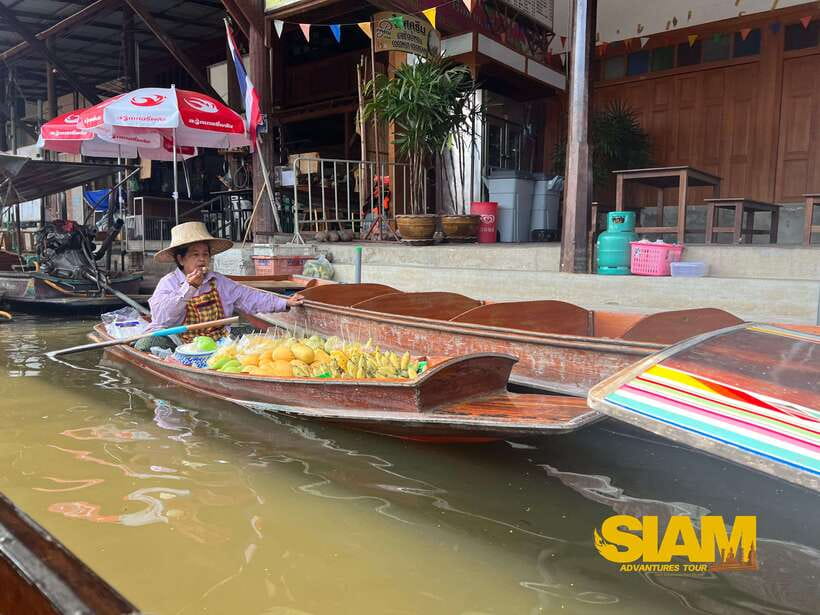 From Bangkok:Damnoen Floating Market and Railway Market Tour - Bangkok pickup and the long drive