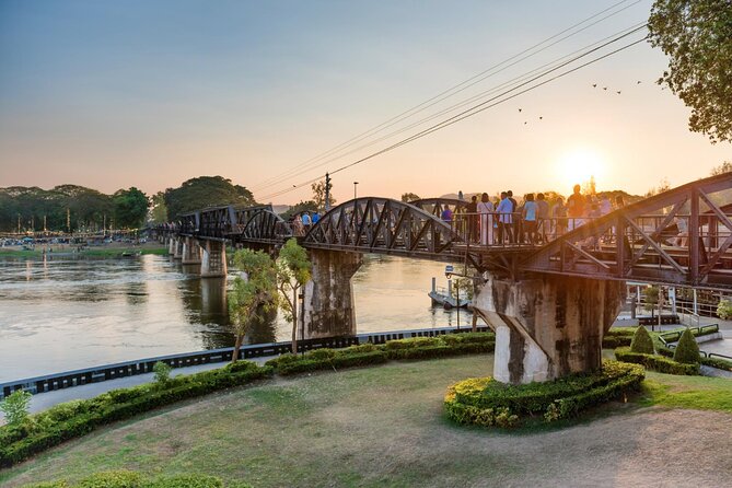 From Bangkok: Historical Day Tour to River Kwai - Tham Krasae, the wooden viaducts, and the cave
