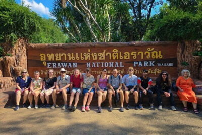 Kanchanaburi, River Kwai and Erawan Waterfall Tour
