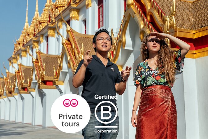 Full Day Bangkok PRIVATE City Tour With Locals - Wat Trimit & Wat Pho tickets - A canal boat ride and a final local drink