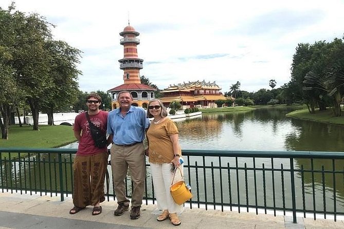 Full-Day Private Ayutthaya and Bang Pa-In Summer Palace from Bangkok - Wat Yai Chai Mongkol and its striking rows of Buddhas