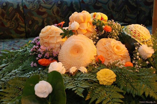 Full Day Professional Thai Fruit and Vegetable Carving Class - Learning the Thai tradition behind the cuts