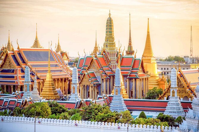 Grand Palace, Wat Phra Kaew, Wat Pho and Wat Arun Walking Tour From Bangkok - Entering the Grand Palace grounds