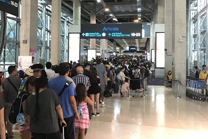 Guided Fast Track Immigration From Aircraft to Arrivals– Bangkok - Where this service is strongest