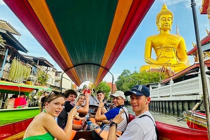 Hidden Bangkok Longtail Boat Tour to Big Buddha&Canal Life 2hrs - Meeting at Wat Nak Klang