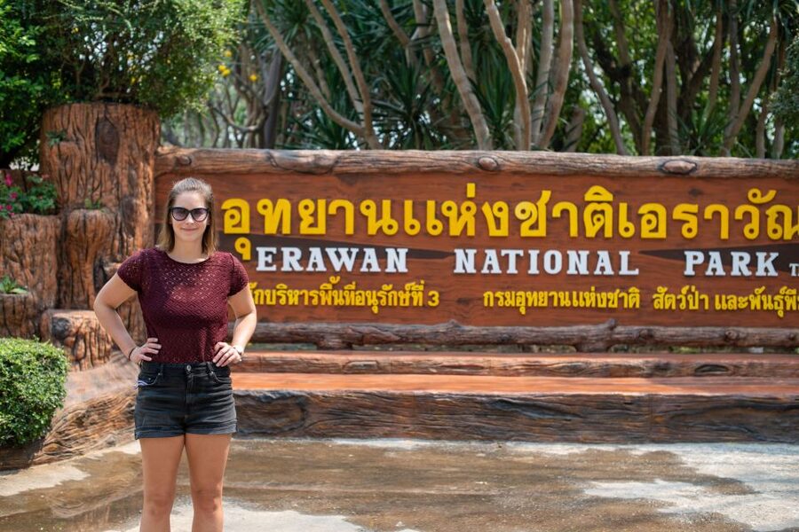 Kanchanaburi: Erawan Waterfall & Train Full-Day Tour - The Siam-Burma Railway adds a human scale to the day