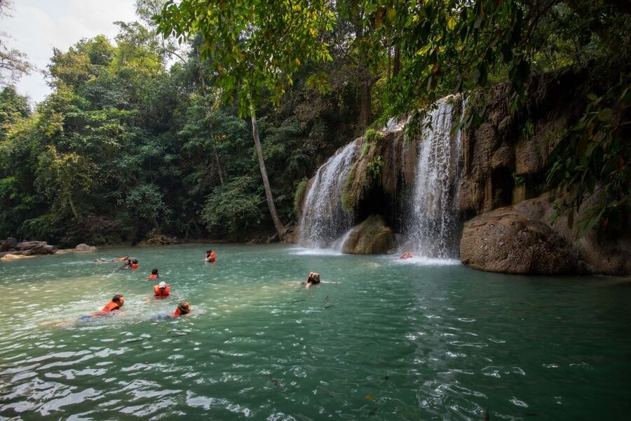 Kanchanaburi: Erawan Waterfall & Train Full-Day Tour - The road trip requires realistic expectations