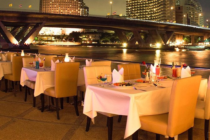 Luxury Dinner on Chao Phraya Princess River Cruise with Pickup (SHA Plus) - What dinner is like on board