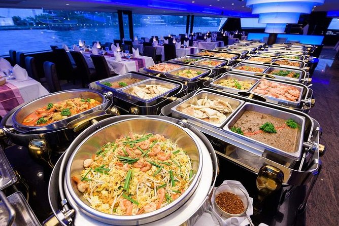 Luxury Dinner on Chao Phraya Princess River Cruise with Pickup (SHA Plus) - Seeing Wat Arun and the Grand Palace from the water