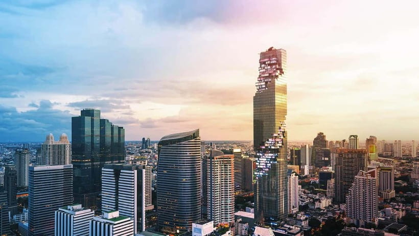 Mahanakhon SkyWalk Entry Ticket - Bangkok from 314 meters above the street