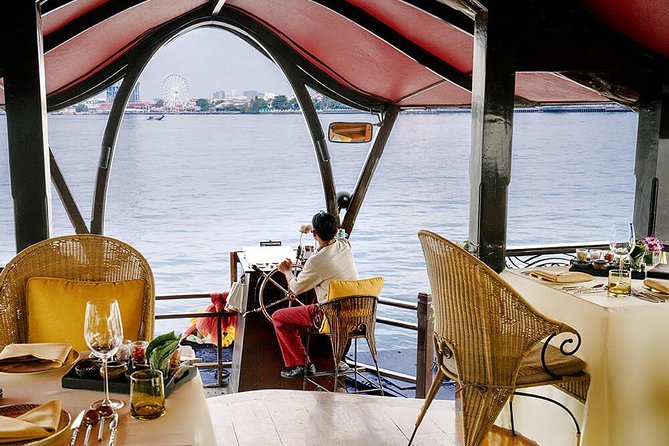 Manohra 5-Star Luxury Dinner Cruise with Pre-Canapés in Bangkok - Arrive early at Anantara Riverside