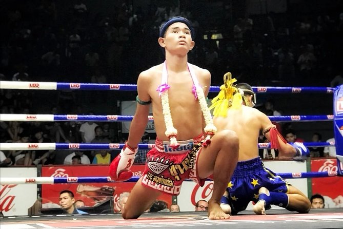Muay Thai Boxing Show with Ringside Seats at Rajadamnern Stadium - The ticket exchange is the part to handle carefully