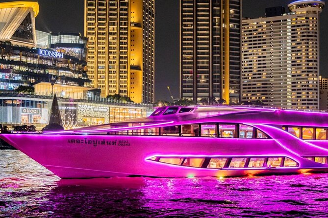 Opulence Buffet Dinner Cruise & Cultural Show - Wat Phra Kaew and the Grand Palace area