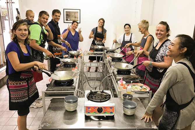 Pink Chili - Thai Cooking Class and Market Tour in Bangkok - Eating the meal you made