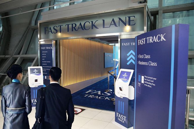 Priority Fast Track Entry at Bangkok Airport with Guide - The fast route through immigration