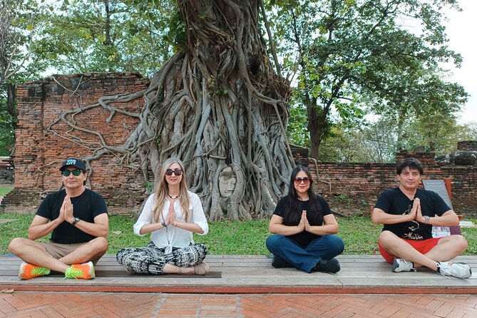 PRIVATE Ayutthaya + SUNSET Boat Tour + Light up The NIGHT - Ayutthaya after dark