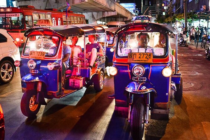 Private Bangkok Night Tour by Tuk Tuk with Dinner - What dinner adds, and where the risk lies