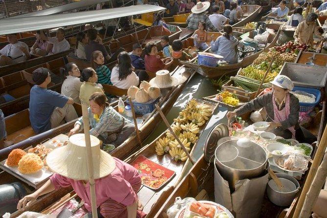 Private Damnoen Saduak Floating Market and Train Market Tour - Key points at a glance