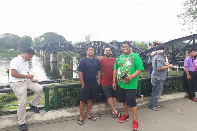 Private Erawan Waterfall, River Kwai, Death Railway Tour from Bangkok - Bamboo rafting on the River Kwai
