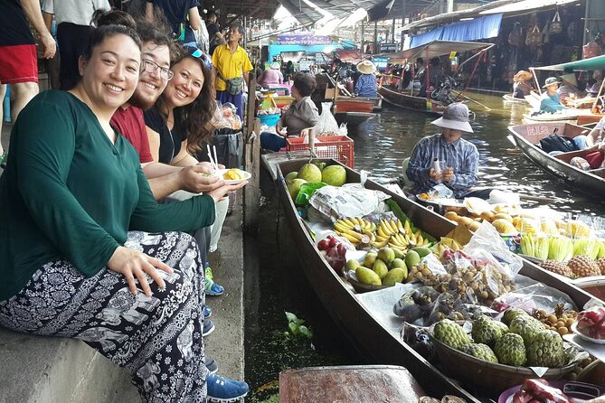 PRIVATE Floating Market + DRAGON Temple + DO like a Local - Key points at a glance
