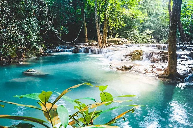 Private Tour: Death Railway, Hellfire Pass and Erawan Waterfall - Erawan Waterfall: seven levels and a cool start