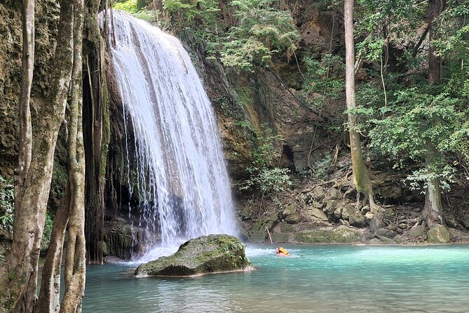Private Tour: Kanchanaburi Erawan Waterfall Tour from Bangkok - Erawan Waterfalls, the day’s best change of pace
