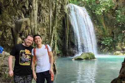 Private Tour: Kanchanaburi Erawan Waterfall Tour from Bangkok