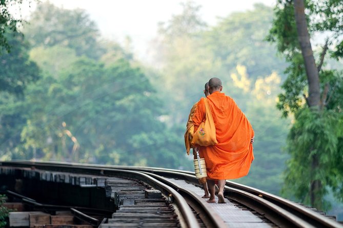 Private Tour: Thai–Burma Death Railway Bridge on the River Kwai from Bangkok - Walking across the River Kwai Bridge