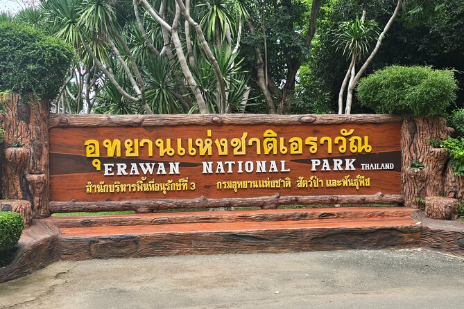 Private Tour to Erawan Waterfall and Boat Tour in Kanchanaburi - Seeing the Bridge over the River Kwai from land and water