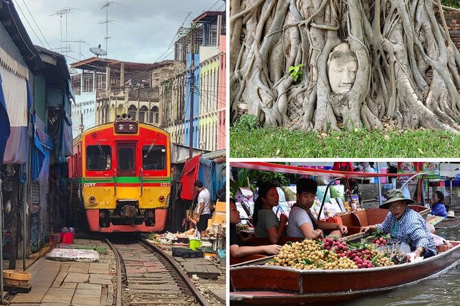 Private Tour to Railway Market, Floating Market And Ayutthaya - Key points at a glance
